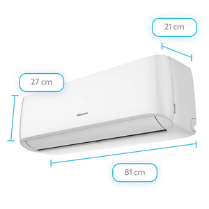 Aire Acondicionado Hisense Inverter Brissa 12.000 BTU - 20m² - Frío/Calor - WIFI