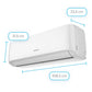 Aire Acondicionado Hisense Inverter Brissa 22.000 BTU - 40m² - Frío/Calor - WIFI