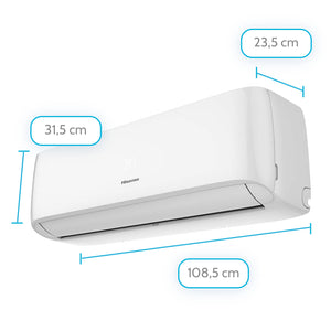 Aire Acondicionado Hisense Inverter Brissa 22.000 BTU - 40m² - Frío/Calor - WIFI