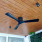 Ventilador de Techo LH - Negro - 3 Aspas - 6 velocidades - WIFI