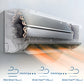 Aire Acondicionado SAMSUNG Split Inverter Wind-Free 12.000 BTU - 25m² - Frío/Calor – WIFI